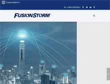 Tablet Screenshot of fusionstorm.com